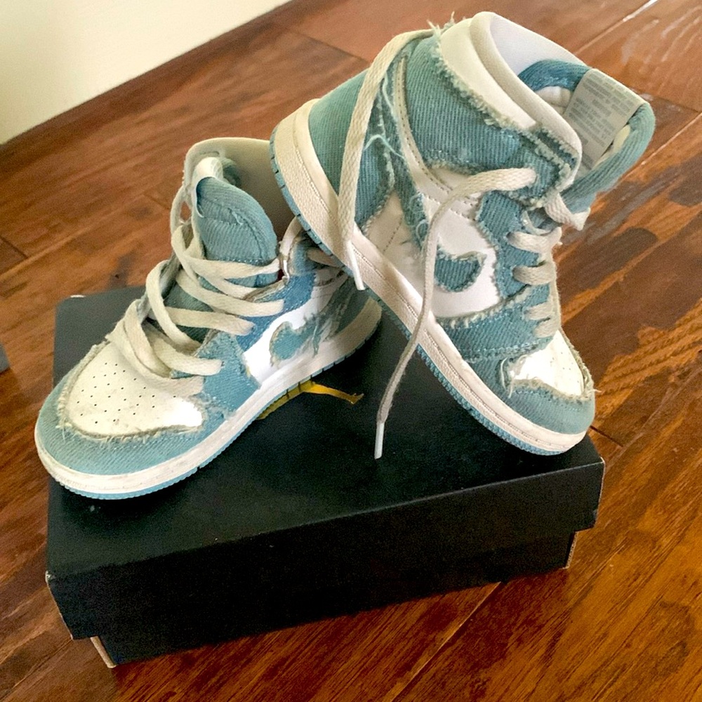 Toddler Jorden 1 Retro 1 High OG - blue